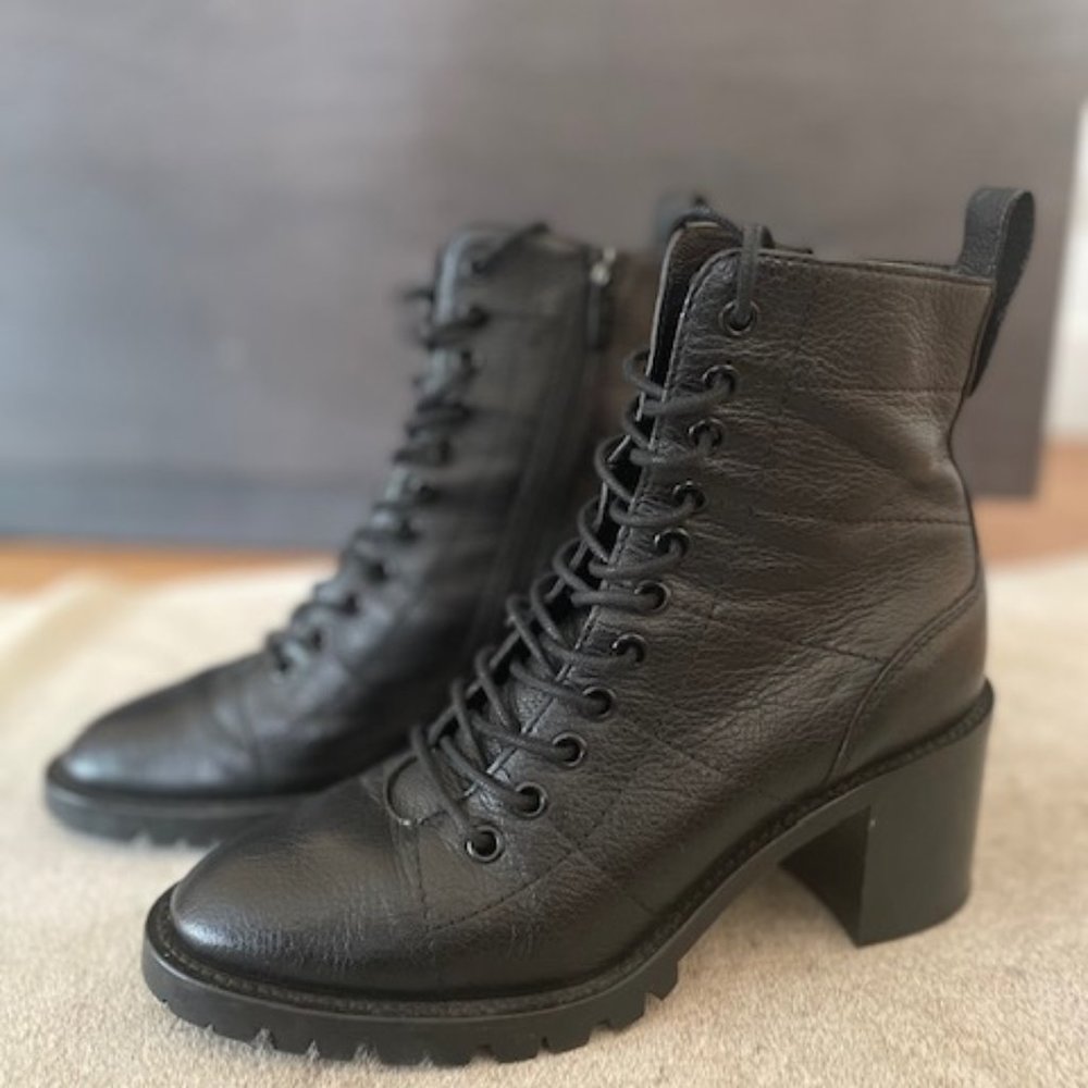 Jimmy Choo Cruz Combat Boots - WITHOUT EMBELLISHMENT - 36 EU - 5.5/6 US